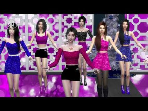 Sims 4 Kpop Dance Animation, Sims 4 Kpop Dances, Sing Animation, 4 Poses, Group Dance, Dance Sing, Cheerleading Dance, Dance Kpop, Sims 4 Mods Clothes