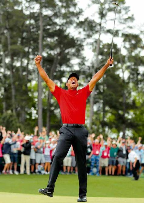 Tiger Woods wins 2019 MASTERS in AUGUSTA 14.4. !!!!!!!!!!! Tiger Woods storms leaderboard, wins fifth green jacket in furious finish.  After an uneven first nine, Woods got it done through the final round to win his first Masters since 2005.  14.4. 2019  www.nco.is  NCO eCommerce, IoT www.netkaup.is Wood Iphone Wallpaper, Chess Online, Wood Wallpaper, Tiger Woods, Golf Fashion, Green Jacket, Getting Things Done, Online Games, To Win