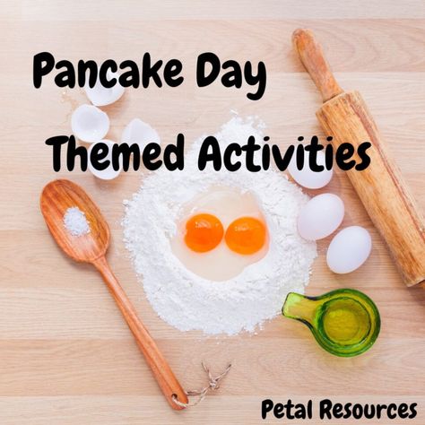 Lent Give Up, Pancake Day Activities, Maths Craft, Pancake Day Crafts, Shrove Tuesday Pancakes, Pancake Tuesday, Pancake Cafe, Stem Crafts, Pancakes Ingredients