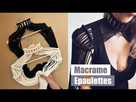 Tutorial Macrame Festival Clothing - YouTube Macrame Winter Clothes, Macrame Oversized Sweater, Macrame Festival Clothing, Crochet Oversized Macrame Sweater, Macrame Loincloth, Macrame Clothes, Modern Macrame, Festival Outfits, Macrame