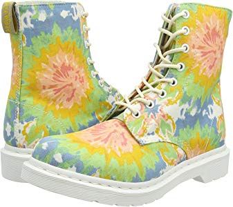 Dr. Martens Women's V Page MTD Chukka Boots, Multicolor (Multi Mandala TD Fine Canvas), 3 UK 36 EU: Amazon.co.uk: Shoes & Bags Doc Martens Women, Mandala Canvas, Platform Chelsea Boots, Floral Boots, Martens Boots, Brown Leather Heels, Canvas Boots, Dr Martens Boots, Grey Boots