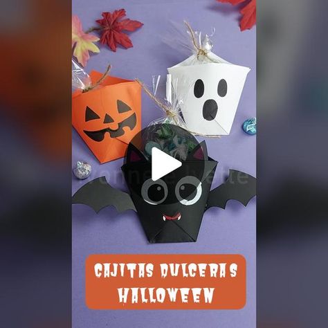 TikTok · Ivonne e Ivette Dulces Halloween Ideas, Dulces Para Halloween Ideas, Ideas Dia De Muertos, Ideas Para Halloween Decoration, Trick Or Treat Candy Ideas, Halloween Dulces, Halloween Souvenirs, Ideas Para Halloween, Origami Halloween