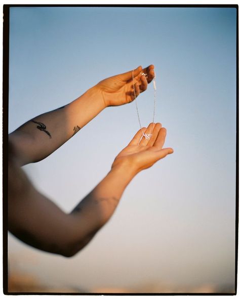 The More Joy necklace shot on 120mm film by Ines Castro. Film Tattoo, 120mm Film, 120 Film, Triangle Tattoo, Tattoos, Film