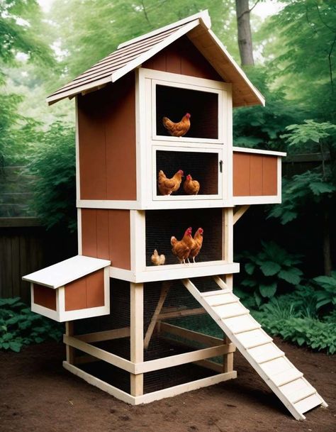 7 Practical Chicken Coop Ideas with Essential Tips for Your Backyard Flock Chicken Coop Ideas, Chicken Pen, Coop Ideas, Coop Design, Raising Backyard Chickens, Chicken Coop Designs, Backyard Flocks, Metal Chicken, Classic Cottage