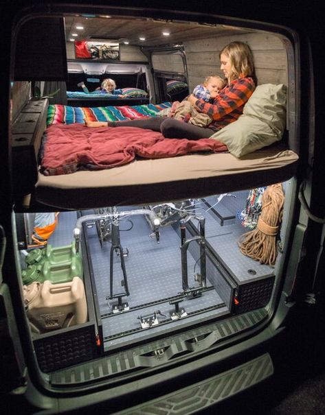 Diy Cargo Trailer, Custom Van Interior, Accessoires Camping Car, Sprinter Van Camper, Cargo Trailer Camper Conversion, Van Interiors, Best Camper, Custom Camper Vans, Van Tour