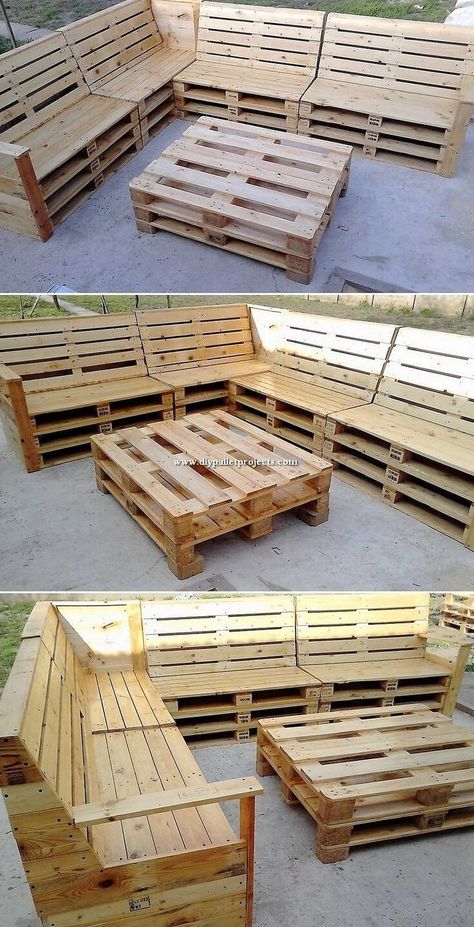 Wood Pallet Couch, Diy Pallet Couch, Pallet Lounge, Pallet Garden Furniture, Pallet Patio Furniture, Pallet Patio, Pallet Couch, Pallet Sofa, Pallet Decor