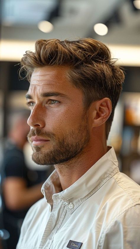 10 Professional Hairstyles For Men - LIFESTYLE BY PS Gentlemen Haircut, Guy Haircuts, Classic Mens Haircut, Professional Hairstyles For Men, Gentleman Haircut, Mens Haircuts Short Hair, Mens Hairstyles With Beard, Classic Haircut, Hairstyle For Men