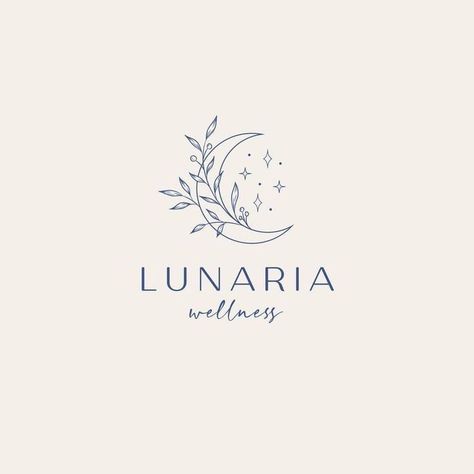 Logo Lune, Apothecary Logo, Candle Logo Design, Mystic Logo, Candle Logo, Pretty Logo, Inspiration Logo Design, Moon Logo, Logo Design Feminine