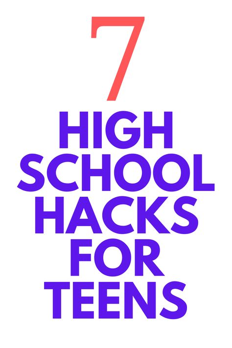 7 High School Hacks for Teens - Looking to make high school easier when you start? Here are 7 high school hacks to keep in mind when you start high school. Hacks For High School, High School Fashion, Entrepreneur Advice, High School Hacks, Easy Hacks, Family Fun Night, Laugh At Yourself, School Hacks, Family Game Night