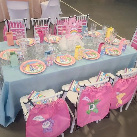 Care Bear Table Centerpieces, Care Bear Treat Table, Care Bears Piñata, Care Bears Theme Party, Care Bears Centerpieces, Care Bear Treats, Care Bears Birthday Party Decorations, Care Bear Centerpieces, Care Bears Party Ideas