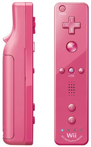 Wii Remote Plus - Pink Nintendo Wii Console, Wii Remote, Wii Console, Controller Design, Video Game Systems, Wii Games, Pink Accessories, Some Games, Game System