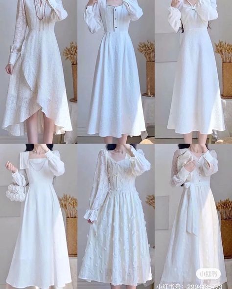 Simple Long Dress Casual Classy, Baju Muslim Korean Style, Modest Frocks, Baju Dress Korea, Dress Korean Style Simple, Dress Korean Style Hijab, Long Dress Korea, Long Dress Korean Style, Dresses Korean Style