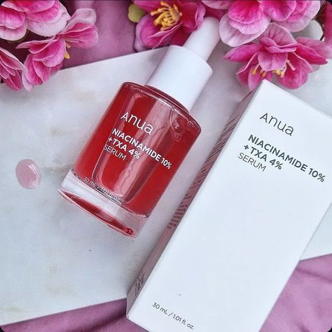 ◽️ I received this product for free from @go.picky and @anua.skincare in exchange for my honest review. The Anua Niacinamide 10% + TXA 4% Dark Spot Correcting Serum is a serum containing Niacinamide (10%) and Tranexamic Acid (4%), Arbutin (2%), Hyaluronic Acid and botanical oils, targeting dark spots, hyperpigmentation and discoloration, promising a brighter complexion while soothing the skin, correcting the skin tone and providing moisture. I haven't noticed any scent while using this, it... Anua Serum Dark Spots, Anua Niacin Serum 10%, Anua Products, Anua Skincare, Tranexamic Acid, Botanical Oils, Dark Spots, Hyaluronic Acid, Skin Tone