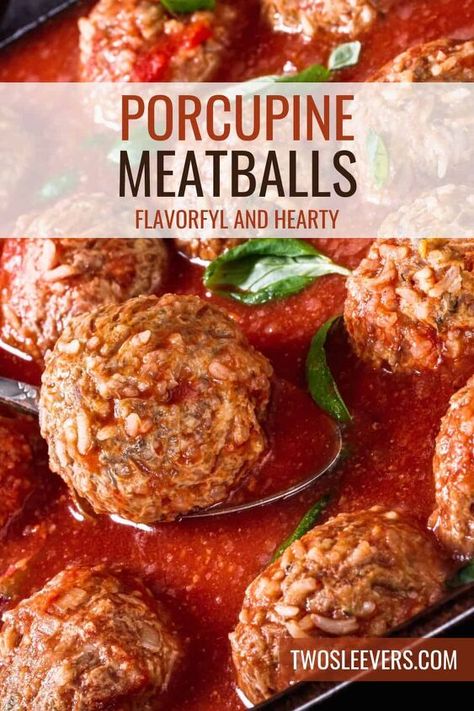 Meatballs With Rice, Spicy Honey Chicken, Porcupine Meatballs, Meatballs And Rice, Tender Meatballs, Lemon Garlic Pasta, Healthy Beef Recipes, Easy To Make Dinners, Healthy Beef