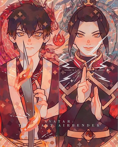 Zuko And Azula, Zuko Azula, Fire Bending, Atla Art, Fan Art Avatar, Atla Fanart, Avatar Art, Avatar Legend Of Aang, Water And Fire