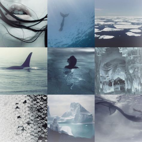 aesthetic DOES NOT belong to me it belongs to tumblr-user: fishfolks Arctic Mermaid, Ice Sheet, Sea Ice, Mermaid Aesthetic, Mermaid, The Past, Abstract Artwork, Black And White, Tumblr