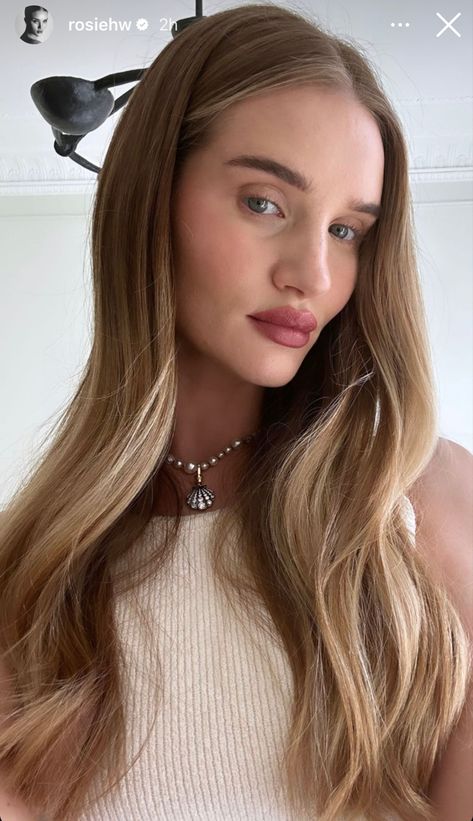 Rosie Huntington Hair, Rosie Huntington Whiteley Hair, Long Blonde Hair Cuts, Rosie Hw, Dark Blonde Hair Color, Dirty Blonde Hair, Rosie Huntington, Honey Blonde Hair, Dark Blonde Hair