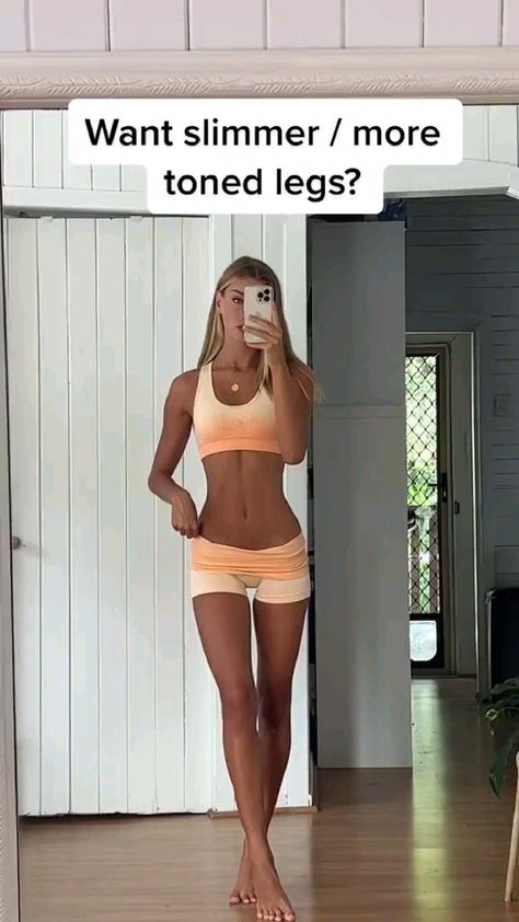 Slim Legs Workout, Toned Legs Workout, Summer Body Workout Plan, Leg Workout Routine, Leg Workout At Home, Beginner Workouts, Latihan Yoga, Toned Legs, Summer Body Workouts