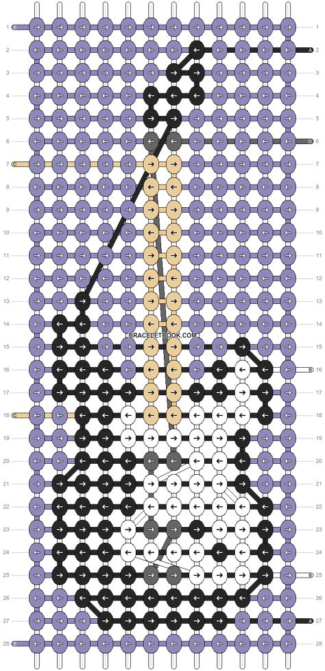 Alpha pattern #152153 | BraceletBook Guitar Alpha Pattern, Alpha Patterns Keychain, Daisy Dog, Guitar Electric, Crochet Cross, Rock Metal, Alpha Pattern, Alpha Patterns, Friendship Bracelet Patterns