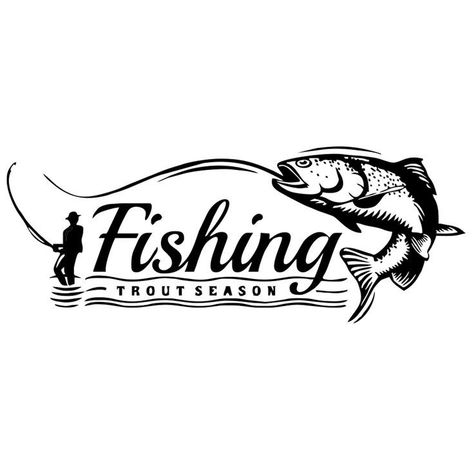 Fishing Logo, Fishing Decals, Fishing Photography, Fishing Pictures, Storage Place, Fishing Diy, Fishing Quotes, Fish Logo, Fishing Svg