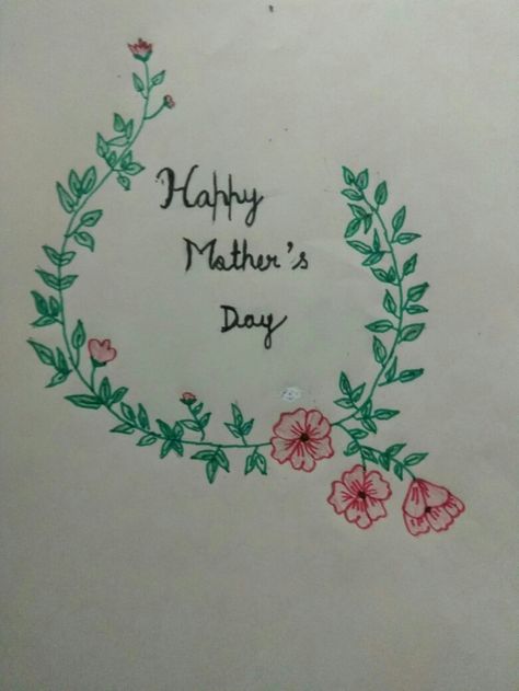 Mothers Day Gift Ideas Drawing, Flower Drawing For Mothers Day, Things To Draw For Mothers Day Easy, Mothers Day Card Drawing Ideas, Happy Mother’s Day Drawings, Mother Day Drawings Easy, Mother’s Day Simple Drawing, Mothers Day Sketch Drawings Easy, Drawings For Mothers Day Art