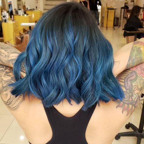 @dianaviramontesARCTIC FOX HAIR COLORcrueltyfreehairdye veganAF bluehair afbluejeanbaby Fox Hair Color, Short Blue Hair, Blue Ombre Hair, Arctic Fox Hair Color, Fox Hair, Arctic Fox, Short Hair Color, Hair Color Blue, Ombre Hair Color