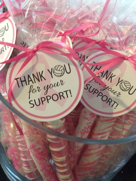 Thank You for your Support volleyball Tags Volleyball Pink Out Ideas, Pink Out Ideas, Mastectomy Party, Chemo Party, Full Coverage Tankini, Dig Pink, Survivor Party, Best Baking, Swimsuit Tankini