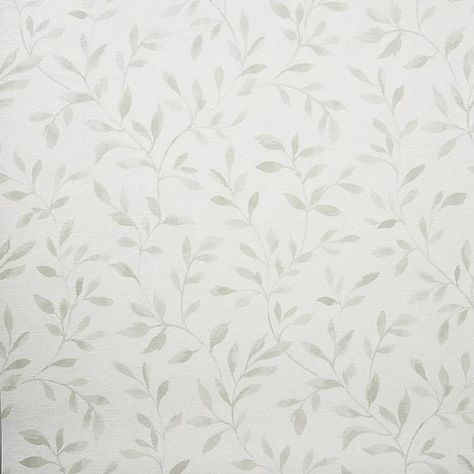 B&q Wallpaper, Green Leaf Wallpaper, Small Toilet Room, Sage Green Bedroom, Small Toilet, Bedroom Green, Green Rooms, Leaf Wallpaper, Textured Wallpaper