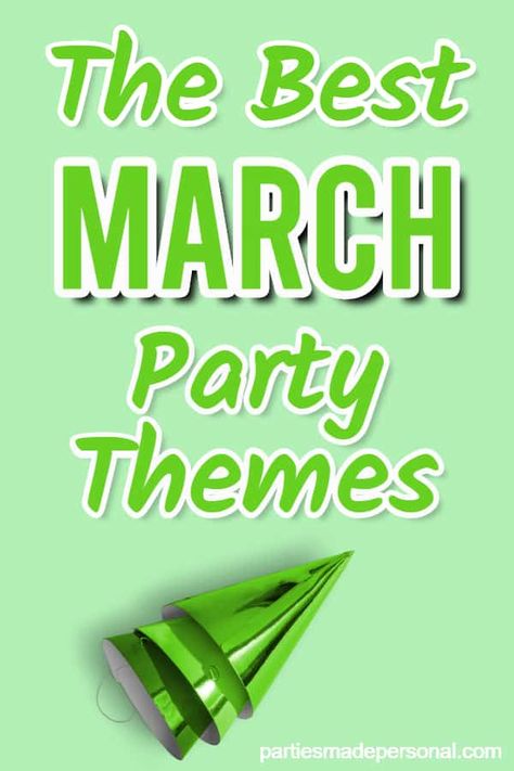 Bunco Party Themes March, March Bday Party Ideas, March Themed Party Ideas, Luck Themed Party, Staff Party Theme Ideas, March Bunco Themes, March Party Themes Ideas, Monthly Party Themes, March Dinner Party Ideas