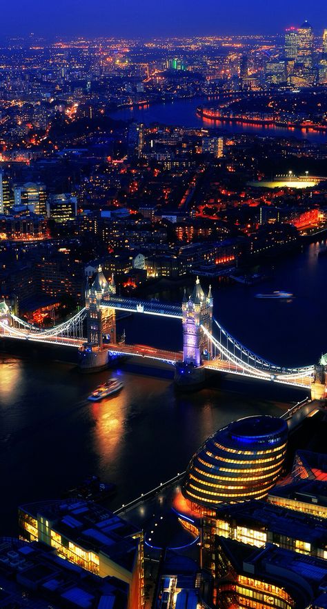 . London City Night, London England Photography, London Wallpaper, Aesthetic London, London Dreams, England Photography, Tower Bridge London, London Night, City Of London