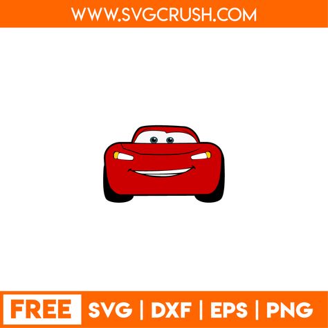 SVGCrush - Free Kids SVG Free Svg Files For Cricut Disney Cars, Lightning Mcqueen Cricut, Lightning Mcqueen Svg Free, Disney Cars Cricut Ideas, Disney Cars Svg Free Files, Cars Svg Disney, Cars Svg Free, Lightning Mcqueen Svg, Car Svg Free