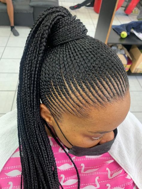 Tiny Shuku Ghana Weaving Hairstyles, Shuku Ghana Weaving Hairstyles, Shuku Styles, Ghana Weaving Hairstyles, Cornrows Natural, Weaving Hairstyles, Lady J, Half Cornrows, Latest Hair Braids