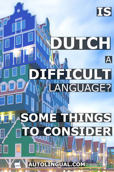 How difficult is it to learn the Dutch language as an English speaker? Here are a few things that you need to take into consideration. Generally, though, Dutch is one of the easier languages out there! How To Learn Dutch, Dutch Learning, Taal Posters, Dutch Phrases, French Lessons For Beginners, Dutch Heritage, Dutch Words, Dutch People, English Spelling