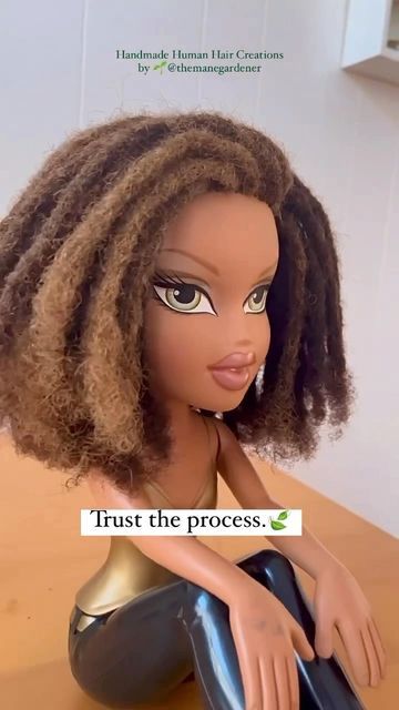 Bratz Doll With Locs, Loc Extensions, Bratz Doll Outfits, Bratz Doll, Locs, Human Hair, Doll Clothes, Human, Dolls