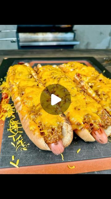 James Brown on Instagram: "Homemade Footlong Chili Cheese Coney’s 🌭 . #cheese #hotdog #food" Chile Cheese Dogs, Chili Cheese Hot Dogs, Footlong Hotdogs, Hotdogs Recipes, Baked Chili Cheese Dogs, Chili Cheese Dogs, Cheese Dog, Chili Dogs, Chili Cheese