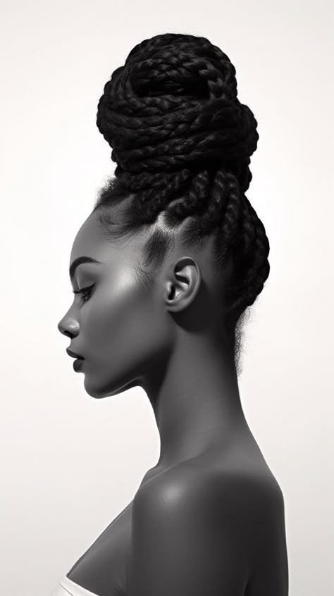 Passion Twists Hairstyle, Twist Braids Hairstyles, Hairstyle 2024, Inspi Photo, Passion Twists, Art Photography Portrait, Face Drawing Reference, Hairstyle Inspiration, Face Photography