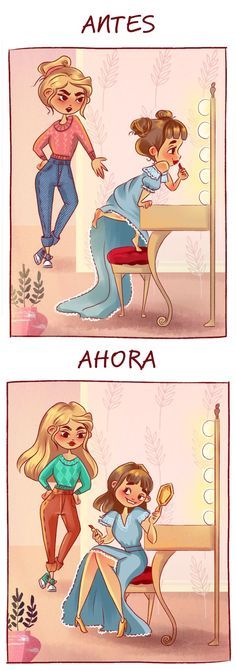 14 Cómics sobre la vida de hermanas en los que podrás reconocerte fácilmente Girls Cartoon Art, Cute Comics, Gravity Falls, 2000s Movies Aesthetic, Funny Comics, Otaku Anime, Cartoon Art, Cute Drawings, Funny Jokes