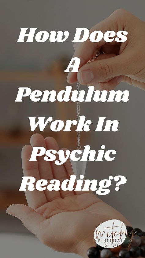 How Does A Pendulum Work In Psychic Reading? Pendulum Witchcraft, Tarot Reading Spreads, Chakra Pendulum, Unconscious Mind, Dowsing Pendulum, Ask For A Raise, Pendulum Board, Pendulum Dowsing, Eclectic Witch