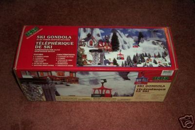 Lemax * SKI GONDOLA * Animated Ski Lift - Rare - LNIB | #26013195 Ski Gondola, New Years Eve Day, Diy Christmas Village, Snow Village, Kwanzaa, Ski Lift, Christmas Village, Holiday Decor Christmas, Wedding Shower