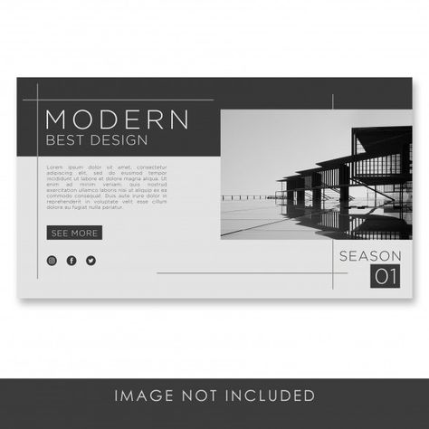 Architecture Banner Design, Architecture Banner, Architecture Template, Facebook Ideas, Company Banner, Architecture Brochures, Banner Layout, Roll Banner, Banner Design Layout