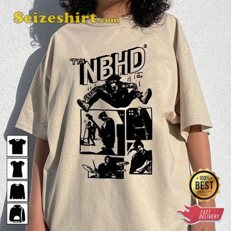 The Neighbourhood NBHD Band Comic T-shirt Check more at https://seizeshirt.com/the-neighbourhood-nbhd-band-comic-t-shirt/ The Neighbourhood Shirt, Christmas Wishlist, Dress Code, Dress Codes, I Dress, Printed Shirts, The Neighbourhood, Graphic Tees, Tshirt Designs