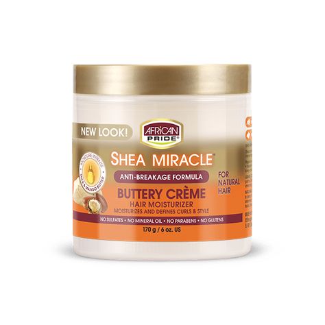 Shea Miracle Buttery Creme Hair Moisturizer | African Pride Hair Olive Miracle, Hair Smoothie, Curl Styling, Curl Definition, Blow Dry Hair, Natural Hair Twists, Curl Styles, Natural Curls Hairstyles, Herbal Oil