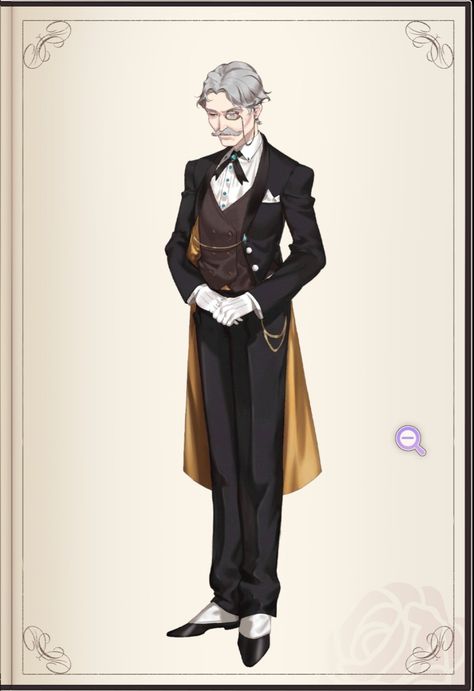 Butler Costume, Butler Outfit, Helix Waltz, Persona Anime, The Butler, Superhero Masks, Roleplay Characters, Pose Reference Photo, Dnd Characters