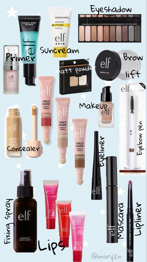 Elf Cosmetics Foundation, Elf Must Haves, Elf Brand Makeup, Elf Makeup Routine, Elf Makeup Products, Best Elf Products, Elf Make Up, Elf Foundation, Elf Concealer