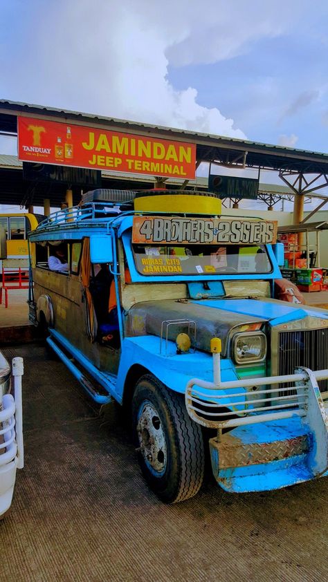 Jamindan jeepney terminal Custom Jeeps, Travel Philippines, Kitsch Decor, Philippines Culture, The Terminal, Custom Jeep, Photo Essay, Public Transport, Buses