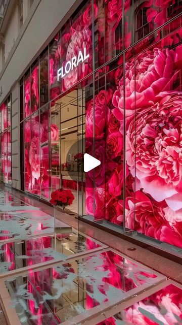 by Katerina on Instagram: "Created an Al visualization for a floral shop🚀
Featuring various peony window display designs and a unique and modern flower delivery vehicle. The concept is designed to attract and captivate.

#floraldesign #storewindow #peonyart #visualmerchandising #aiart #storefrontdesign #branding #flowerdisplay #urbanstyle #digitaldesign #aestheticmarketing #retaildesign #peonies #citystyle #creativevisuals #businessbranding #luxurydesign #midjourney #aiartistrystyle" Flower Window Display, Peony Art, Storefront Design, Window Display Design, Flower Window, Store Window, Floral Shop, Flower Display, Modern Flower