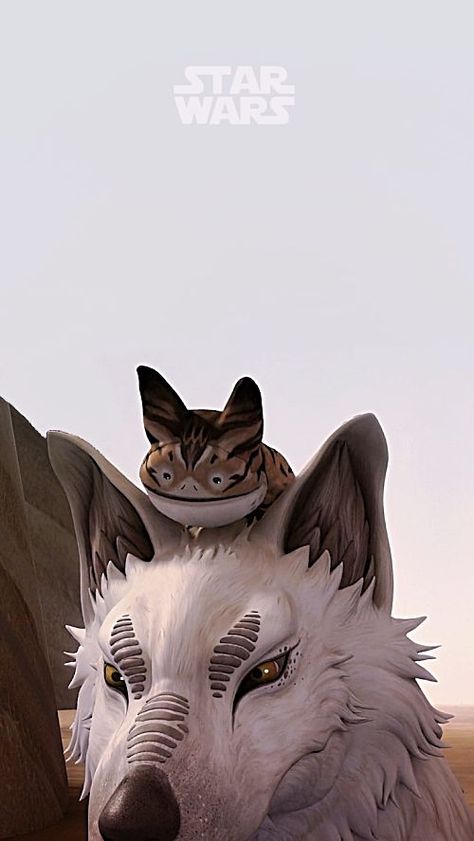 Loth Cat, Star Wars Rebels Ezra, Star Wars Painting, Star Wars Background, Star Wars Facts, Werewolf Art, Star Wars Drawings, Star Wars Concept Art, Wolf Wallpaper