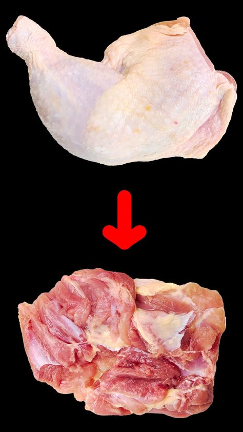 Deboning chicken thighs or whole chicken legs is easy with this step-by-step guide on how to debone chicken thighs. How To Debone Chicken Thighs, Debone Chicken Leg, Debone Chicken Thigh, Chicken Leg Quarters, Reflux Diet, Chicken Bird, Leg Bones, Indian Chicken, Dark Meat