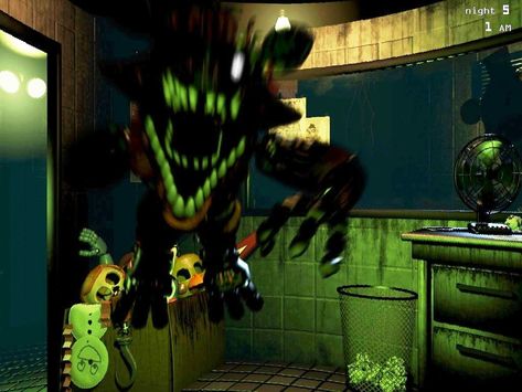 Phantom Foxy's Jumpscare by gold94chica on DeviantArt Cat Jumpscare, Foxy Jumpscare, Withered Animatronics, Mean Memes, Withered Foxy, Hysterical Laughter, Crawling In My Skin, Fnaf Au, Funny Cartoon Memes