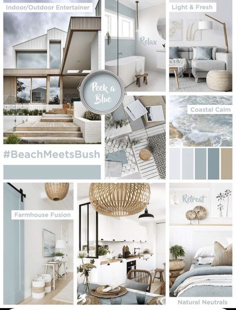 Modern Beach House Decor, Styl Hampton, Beach House Living Room, Beach House Interior Design, Eclectic Home Decor, Coastal Interiors Design, Living Room Partition, Beach House Style, Modern Beach House